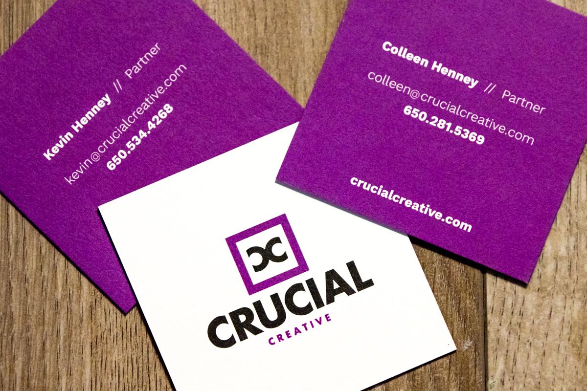 Crucial Creative Business Cards